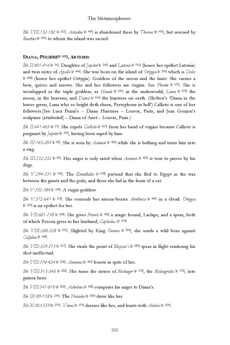 Ovid: The Metamorphoses - Page 500